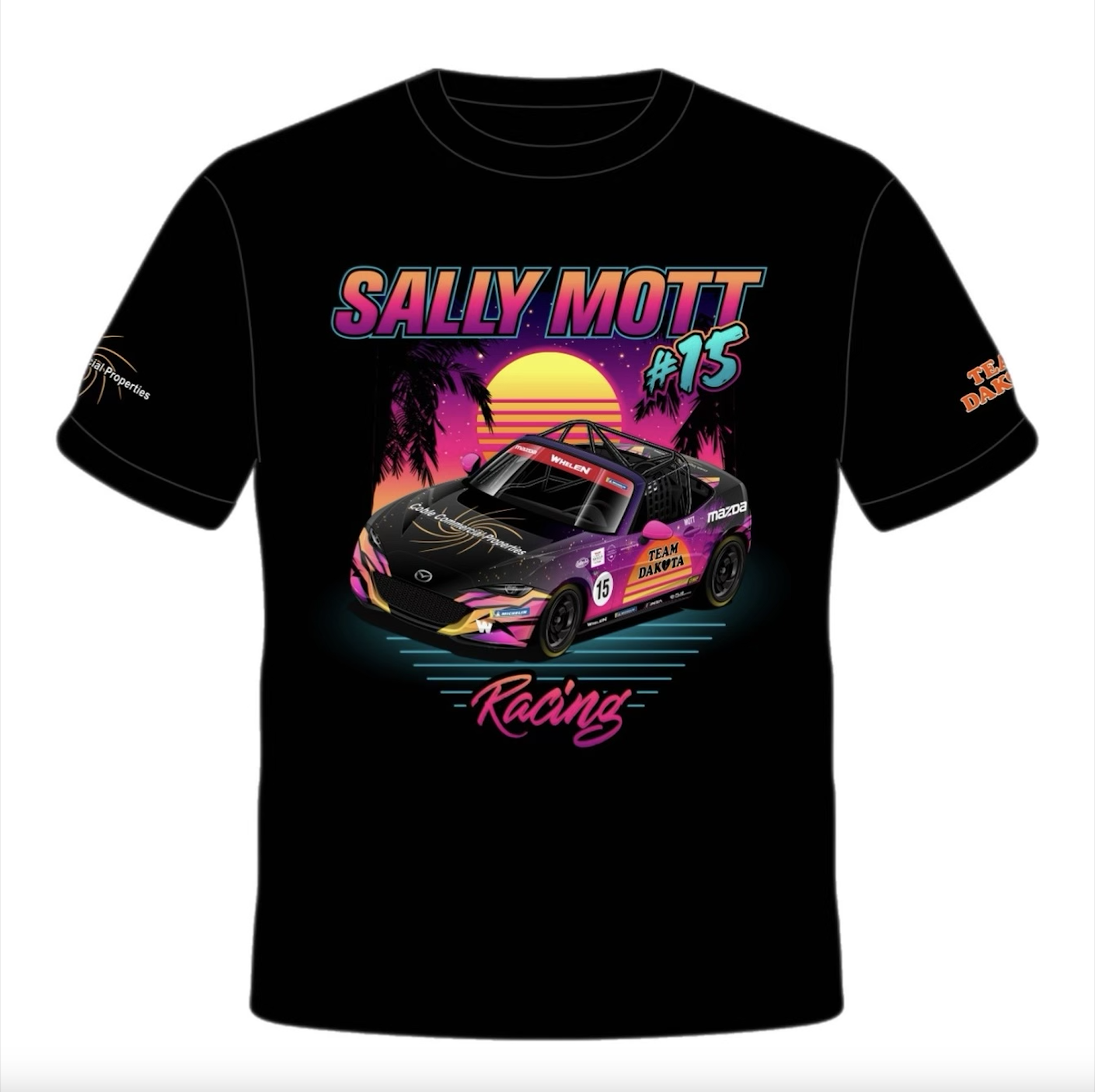 Sally Mott Racing Mazda MX-5 Cup Driver First to the Finish Amazon